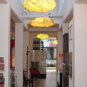 INTERIOR DECORATION STORE - HANGING LIGHTS NUAGE ROND + IRRÉGULIER